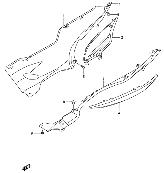 AN400 Side leg shield