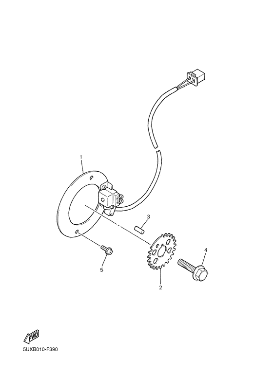 Pick up coil & governor