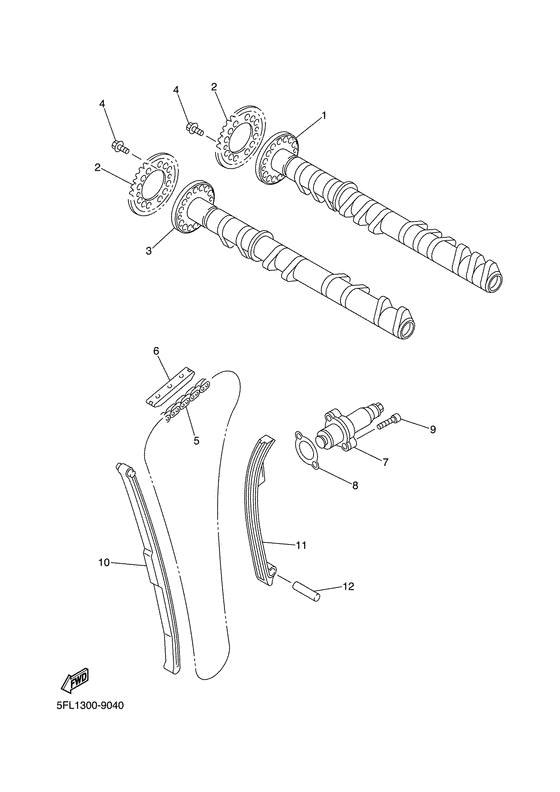 YZF-R7 Camshaft. chain