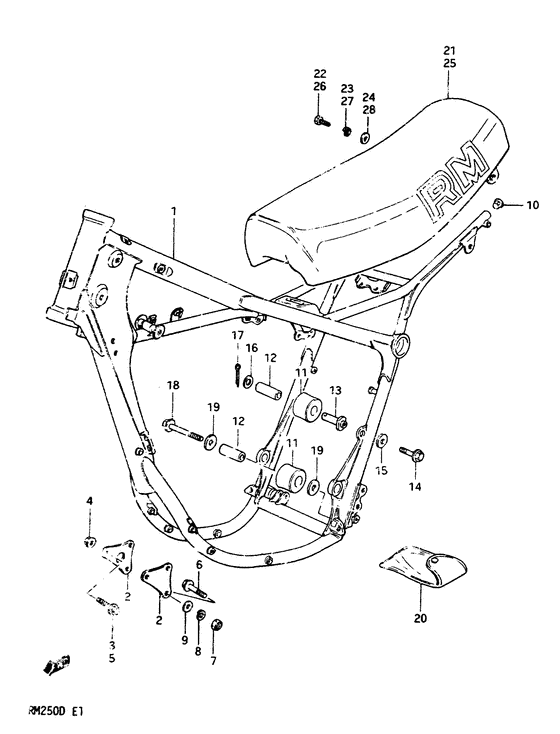 Frame -seat