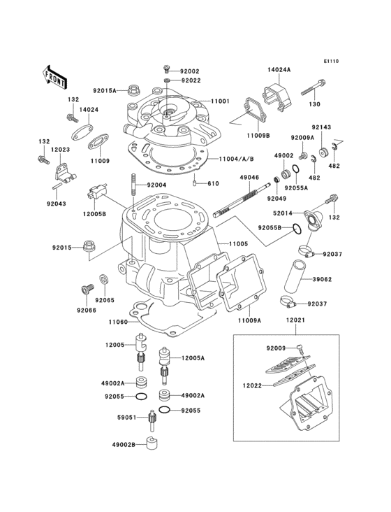 Cylinder head/cylinder(1/2)