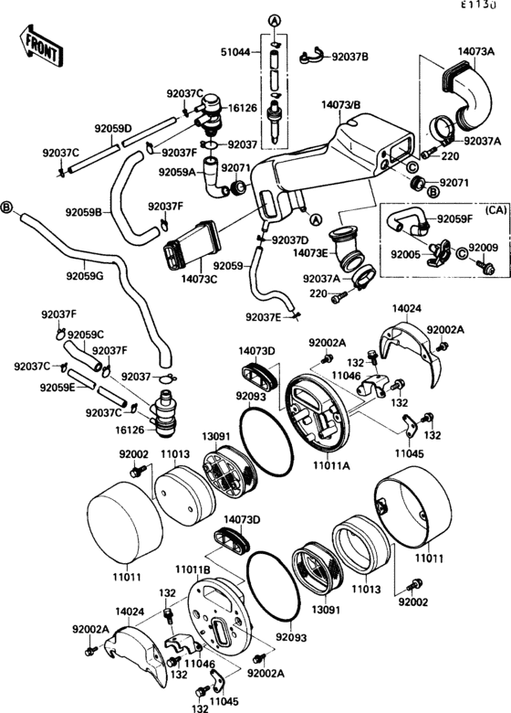 Air cleaner(1/2)