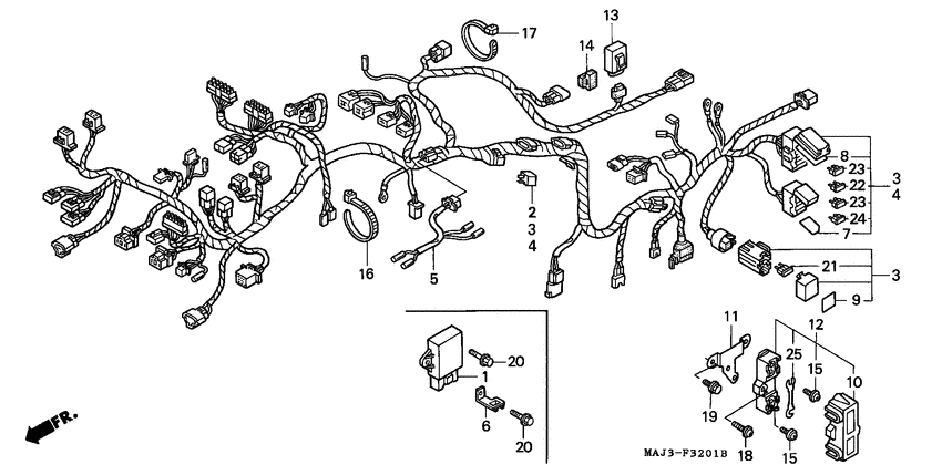Harness wire