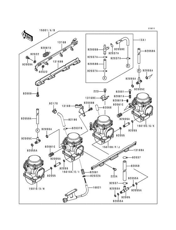 Carburetor assy