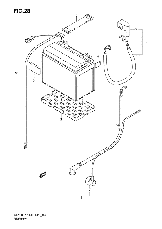 DL1000 Аккумулятор