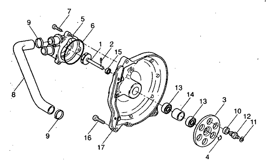 YQ50 Waterpump