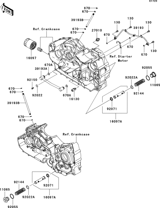 VN1700 Маслянный фильтр