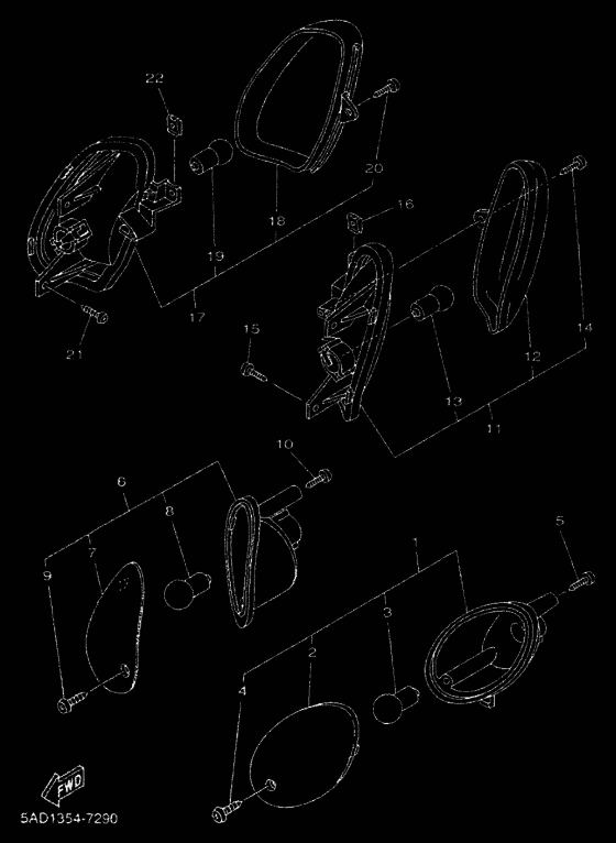 YN50 Проблесковый световой сигнал
