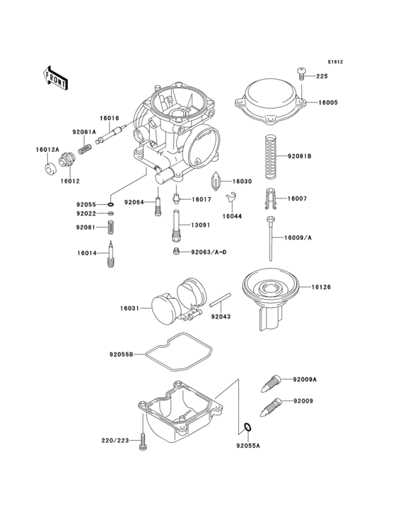 Carburetor parts(1/2)