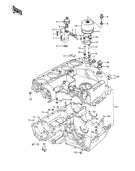 Crankcase/breather cover