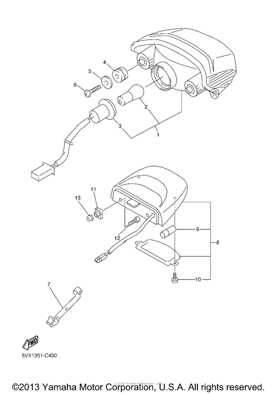 FZS6XCB Фонарь