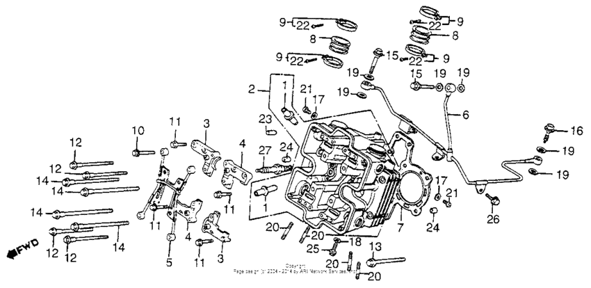 Front cylinder