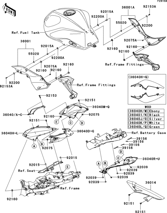 Side covers/chain cover(c8f/c9f)