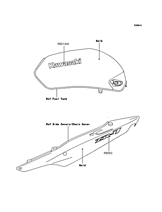 ZR750 Наклейки
