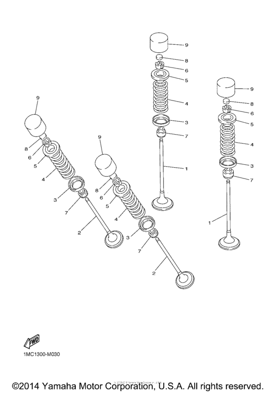 FJR13ADCG Клапана