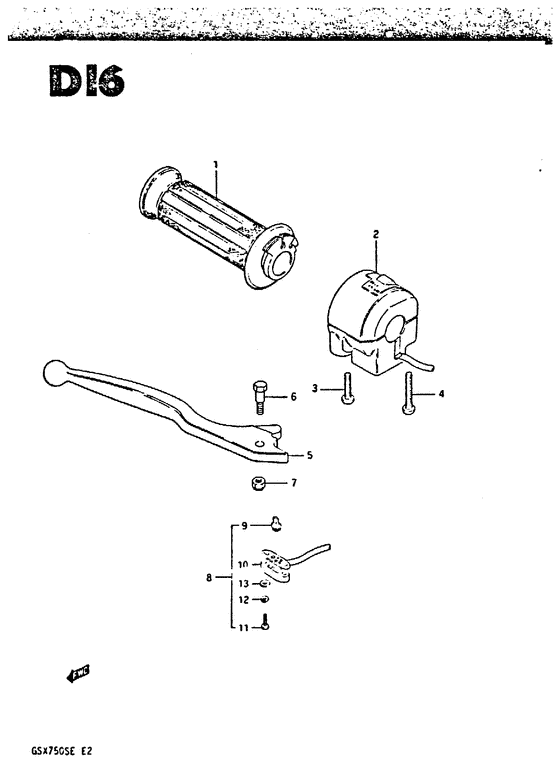 Right handle switch