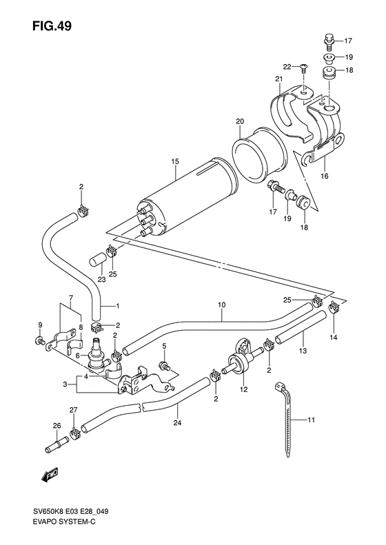 Evap system