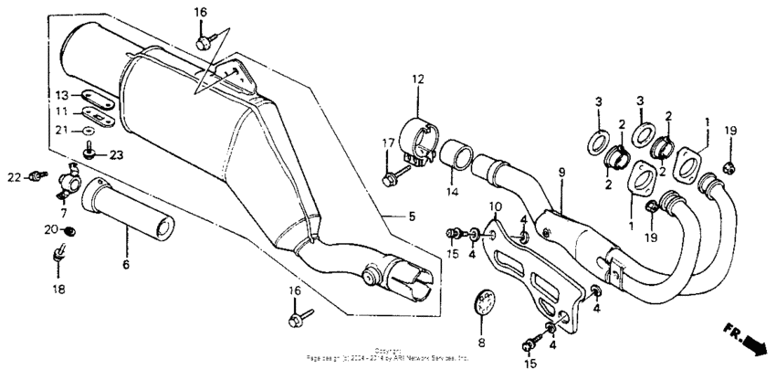 Muffler 84-85