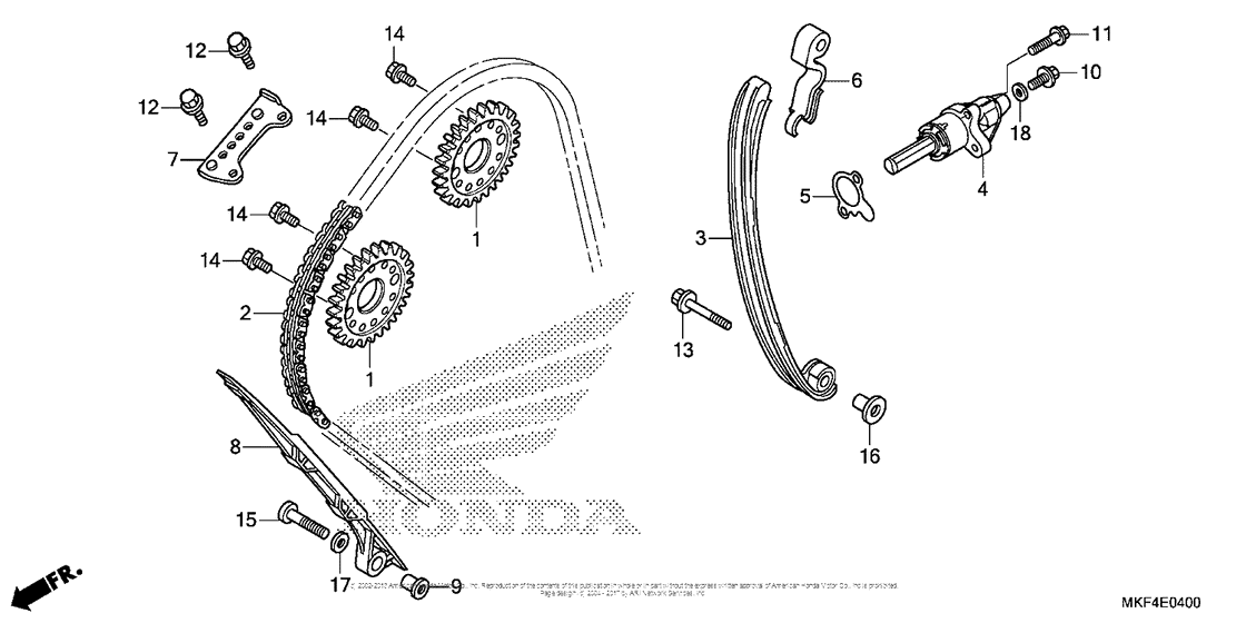 Cam Chain + Tensioner