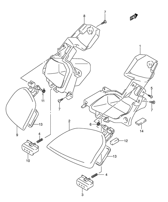 Front panel box
