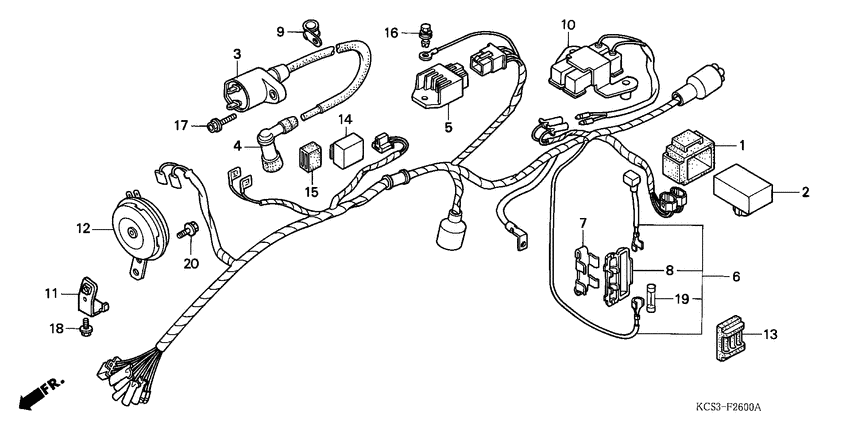 Harness wire