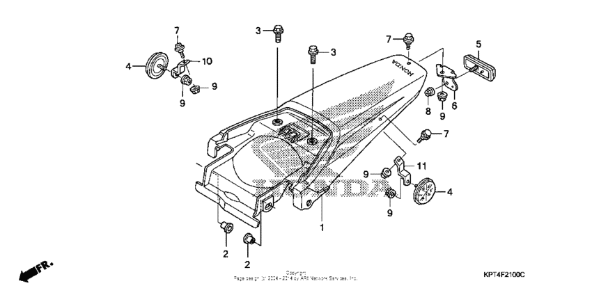  Задний бампер