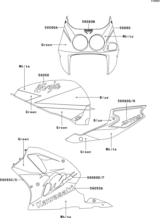 Decals(zx750-m1)