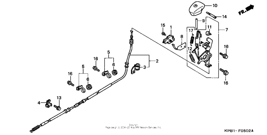 NSS250 Стояночный тормоз