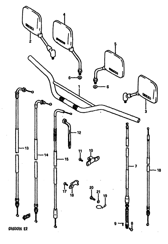 Handlebar-cable