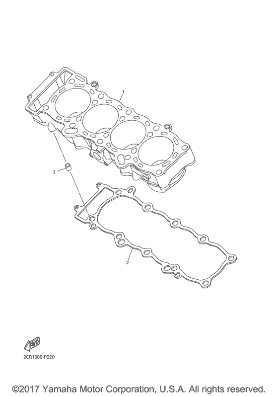 YZF-R1S Цилиндры