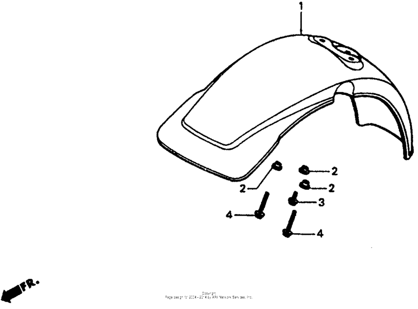 CT70 Переднее крыло