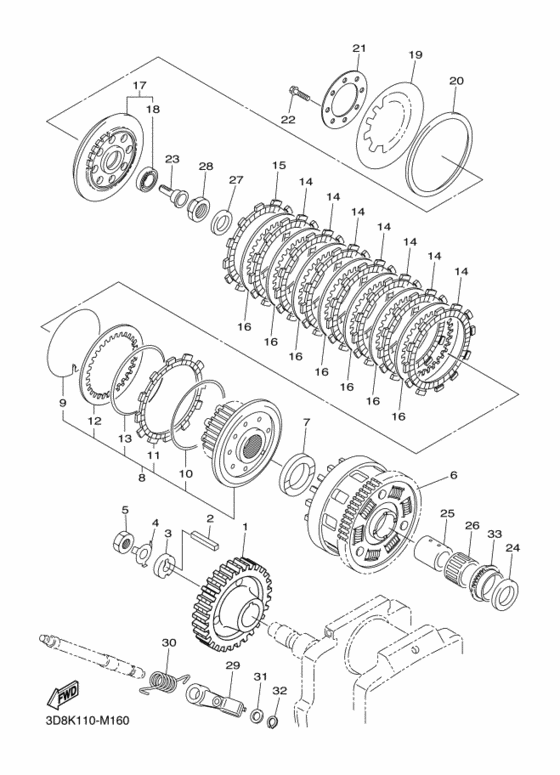 XVS1300A Бендикс