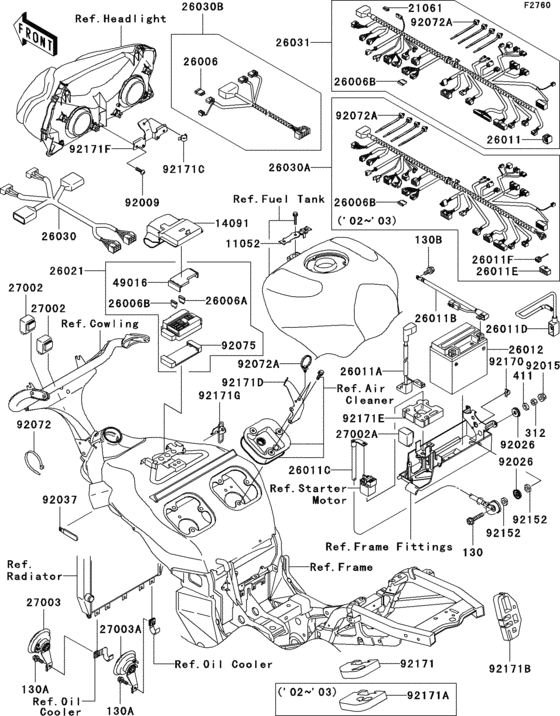 Chassis electrical equipment(1/2)