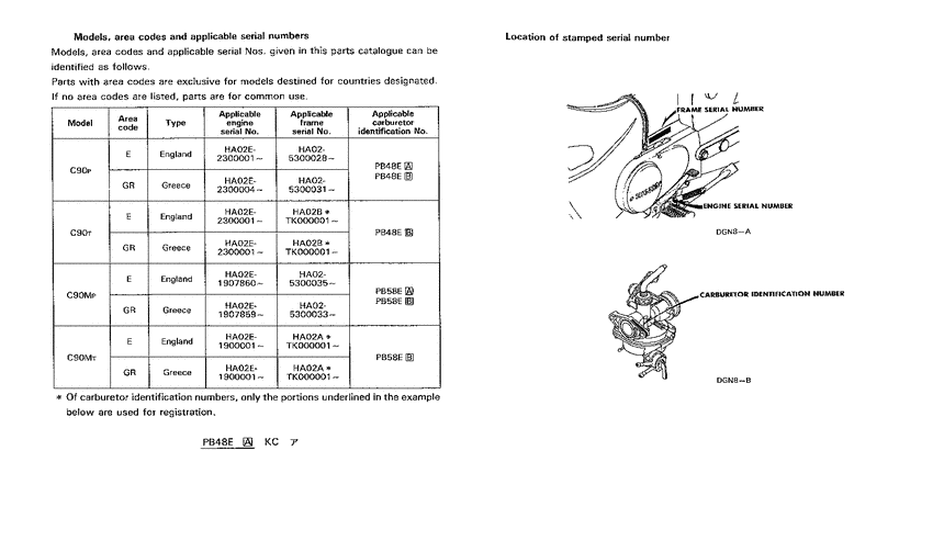 C90 *Applicable serial numbers