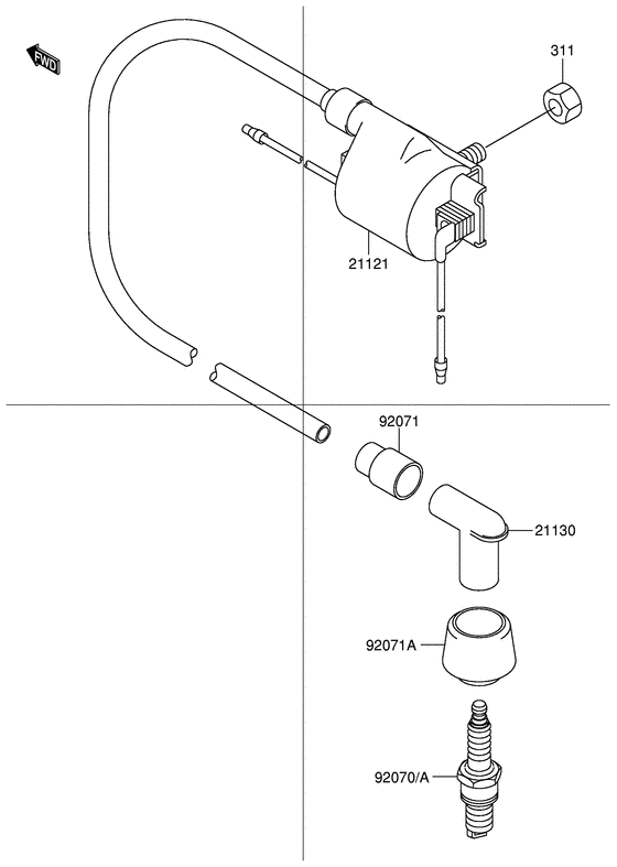 FD112 Система зажигания