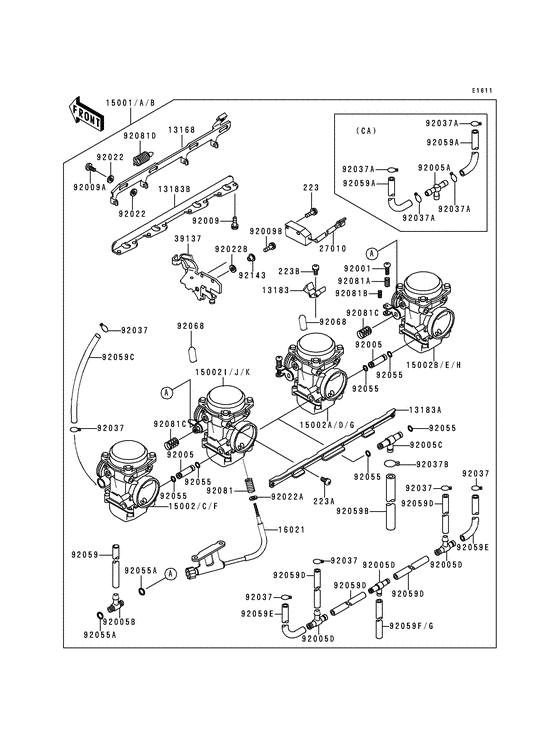Carburetor assy