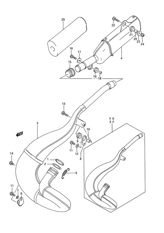 Muffler comp