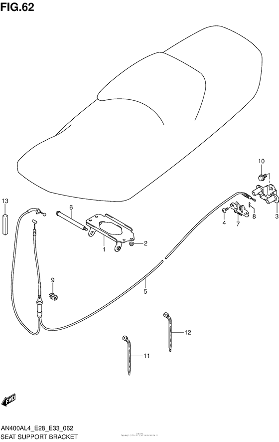 Seat Support Bracket