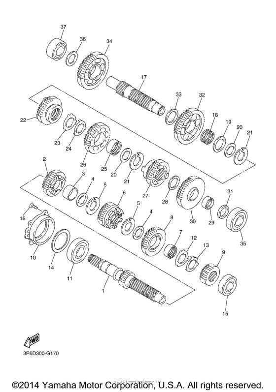FJR13AXCB Трансмиссия