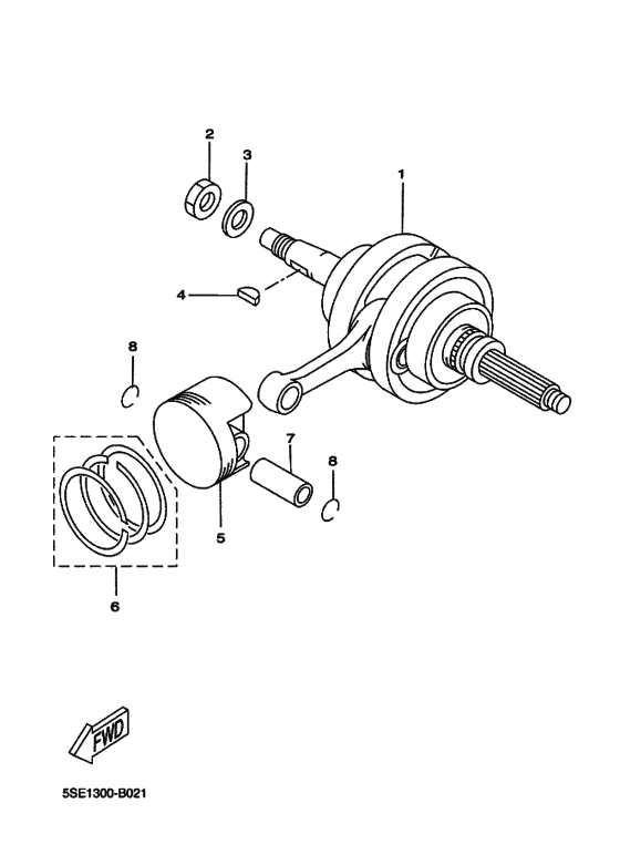 Crankshaft & piston