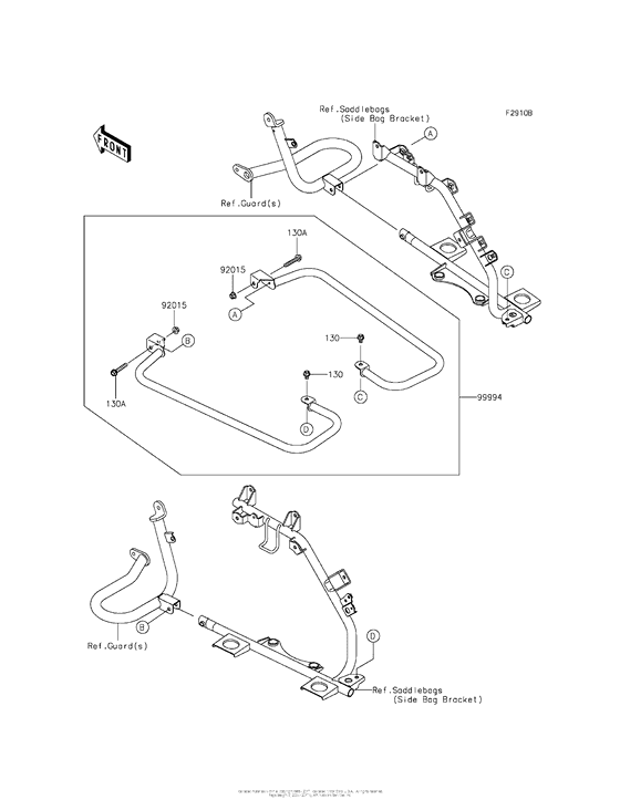Accessory (Saddlebag Rails)