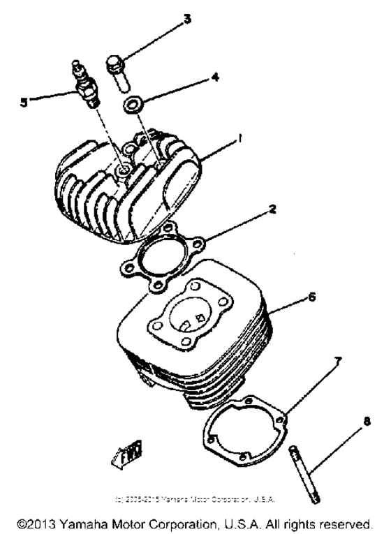 Cylinder head - cylinder