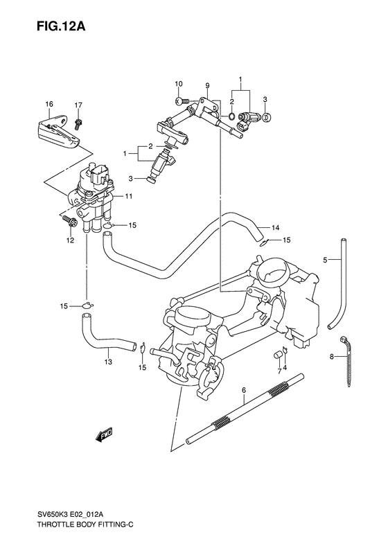 Throttle body fitting