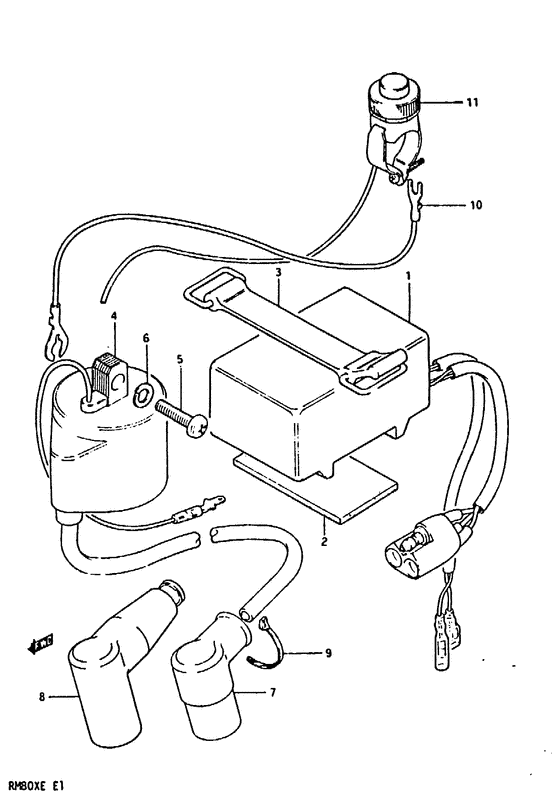 Cdi unit - ignition coil