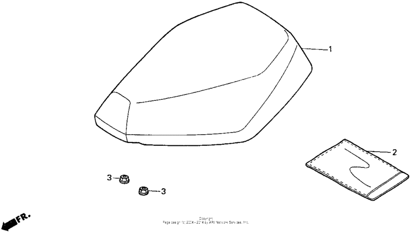 SA50P Сиденье