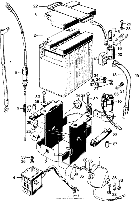 Battery + rectifier