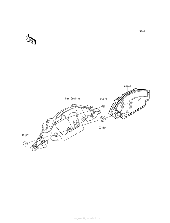 ZX1000 Приборы