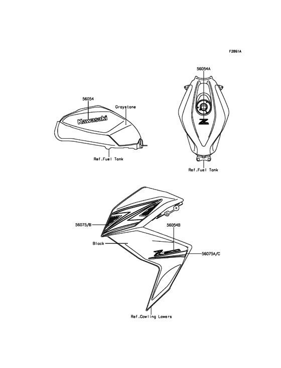 ER300 Decals(Graystone)