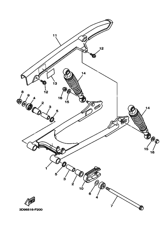 Rear arm & suspension