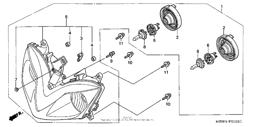 Headlight ('01-'06)